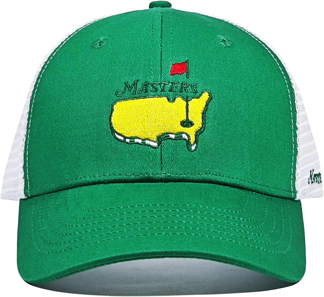 2024 Golf Tournament Hat for Men Women,Green/White Trucker Caddy Ball Cap,Golf Merchandise Apparel