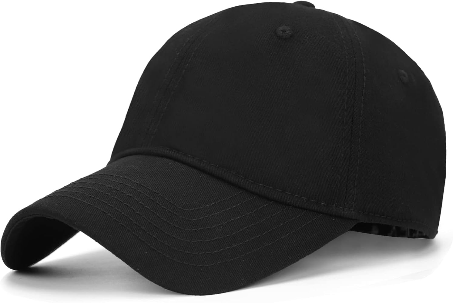 Oversize XXL Baseball Mesh Caps Hat for Big Heads 23.6"-25.6" Larger Trucker Hat Adjustable for Outdoor Indoor Sports