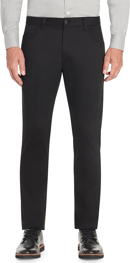 Van Heusen Mens Slim Fit Flex Super Soft Tech Pant