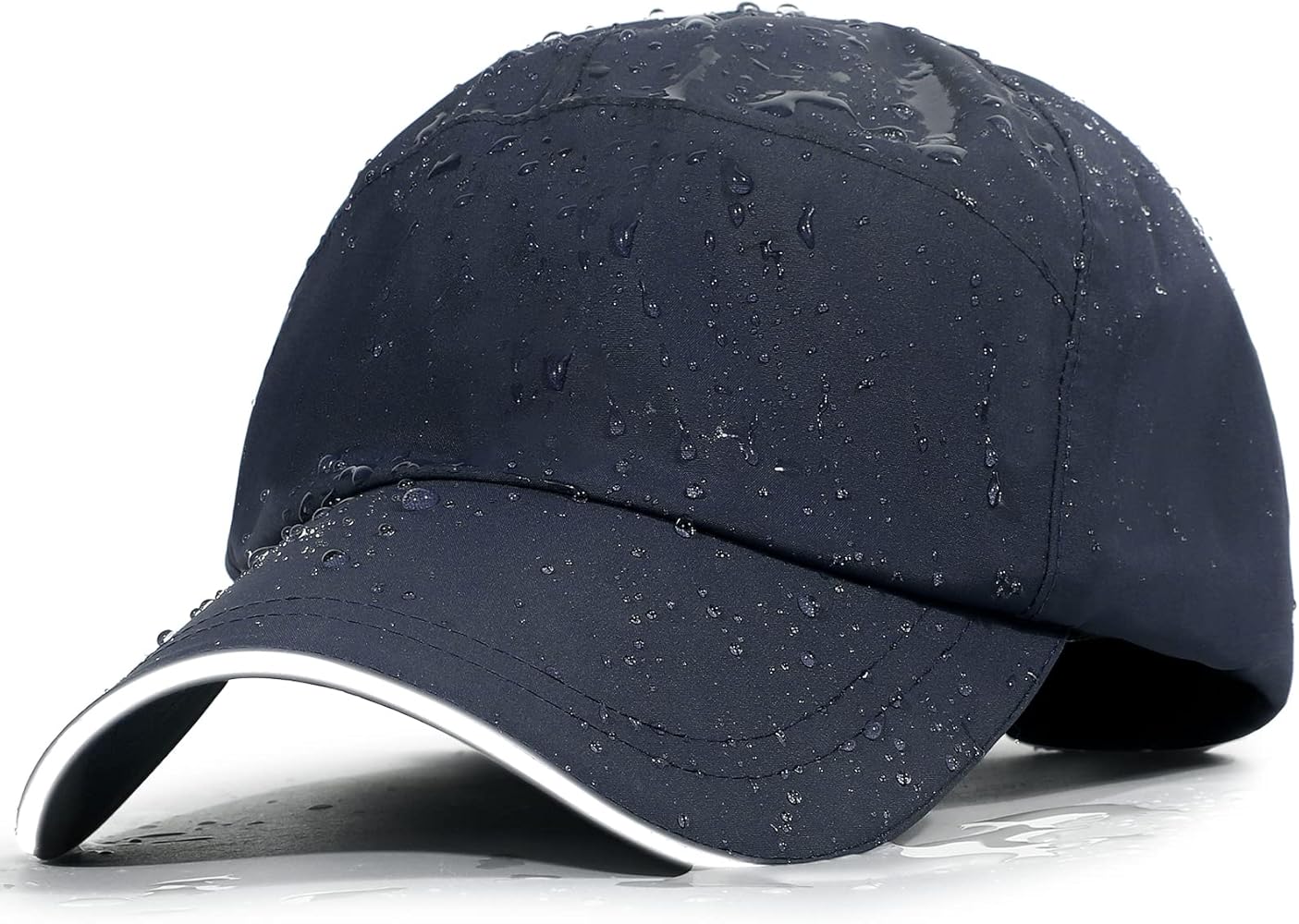 Mens Waterproof Baseball Cap Womens Rain Hat Foldable Outdoor Running Sun Fishing hat