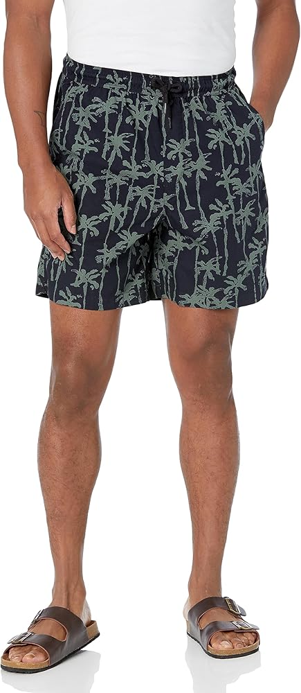 Quiksilver Men's Taxer Print Elastic Waist Short