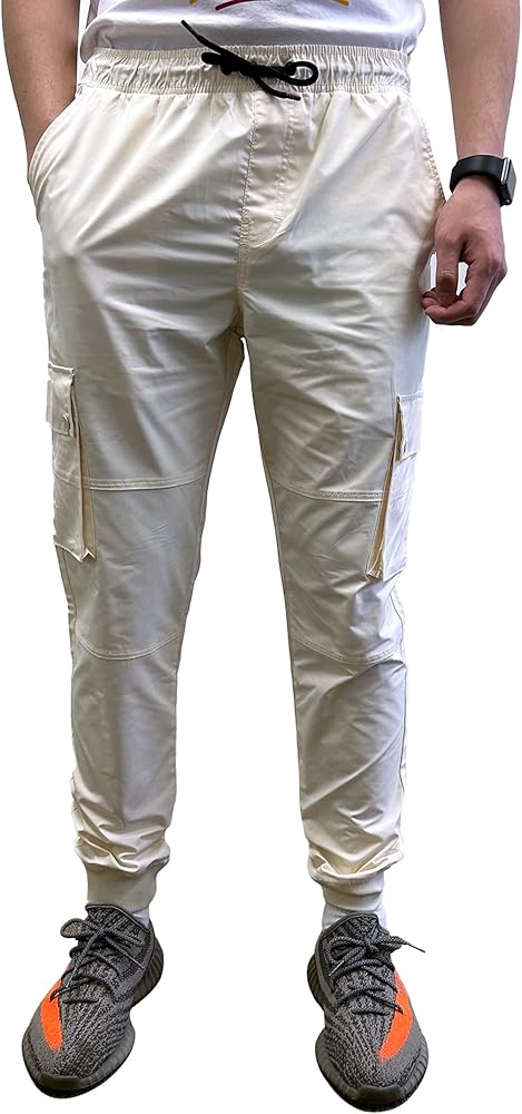 Southpole Men's Active Fleece & Tech Woven Cargo Jogger Pants