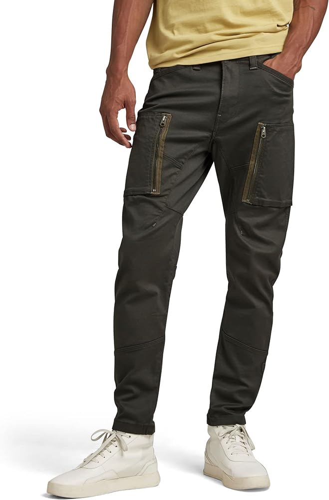 G-STAR Men's Zip Pocket 3D Skinny Fit Cargo Pants