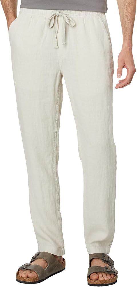 Faherty Men's Linen Drawstring Pants