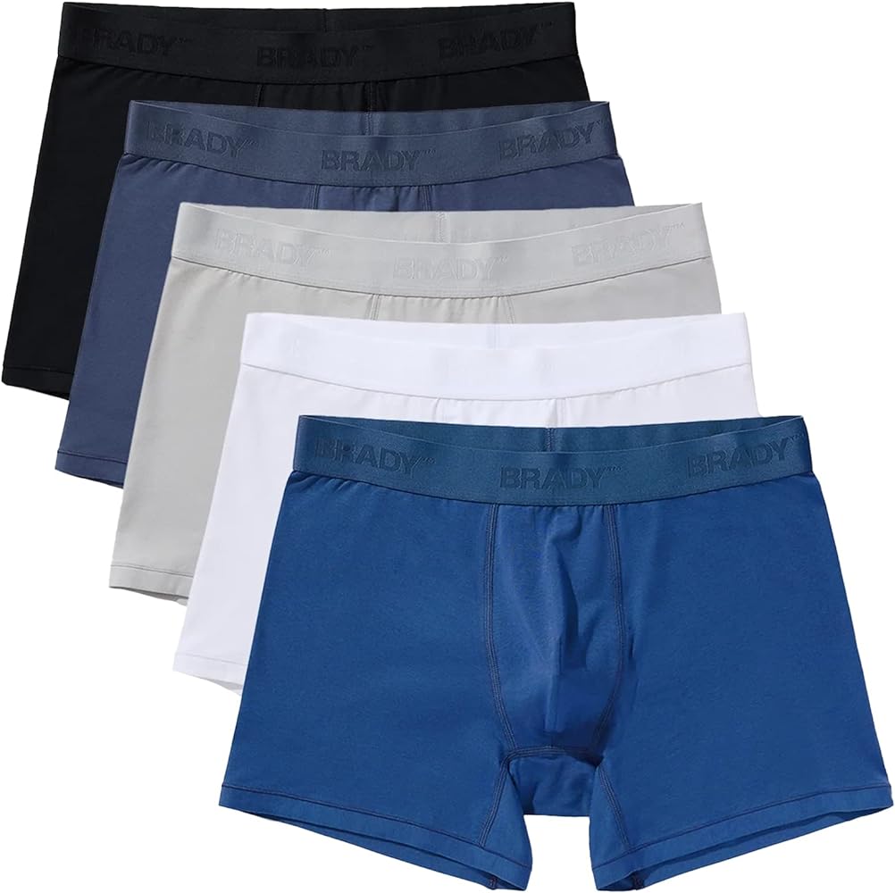 BRADY Men's Boxer Brief 5 Pack