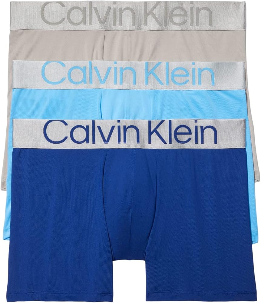 Calvin Klein mens Reconsidered Steel Micro 3-pack Boxer Brief