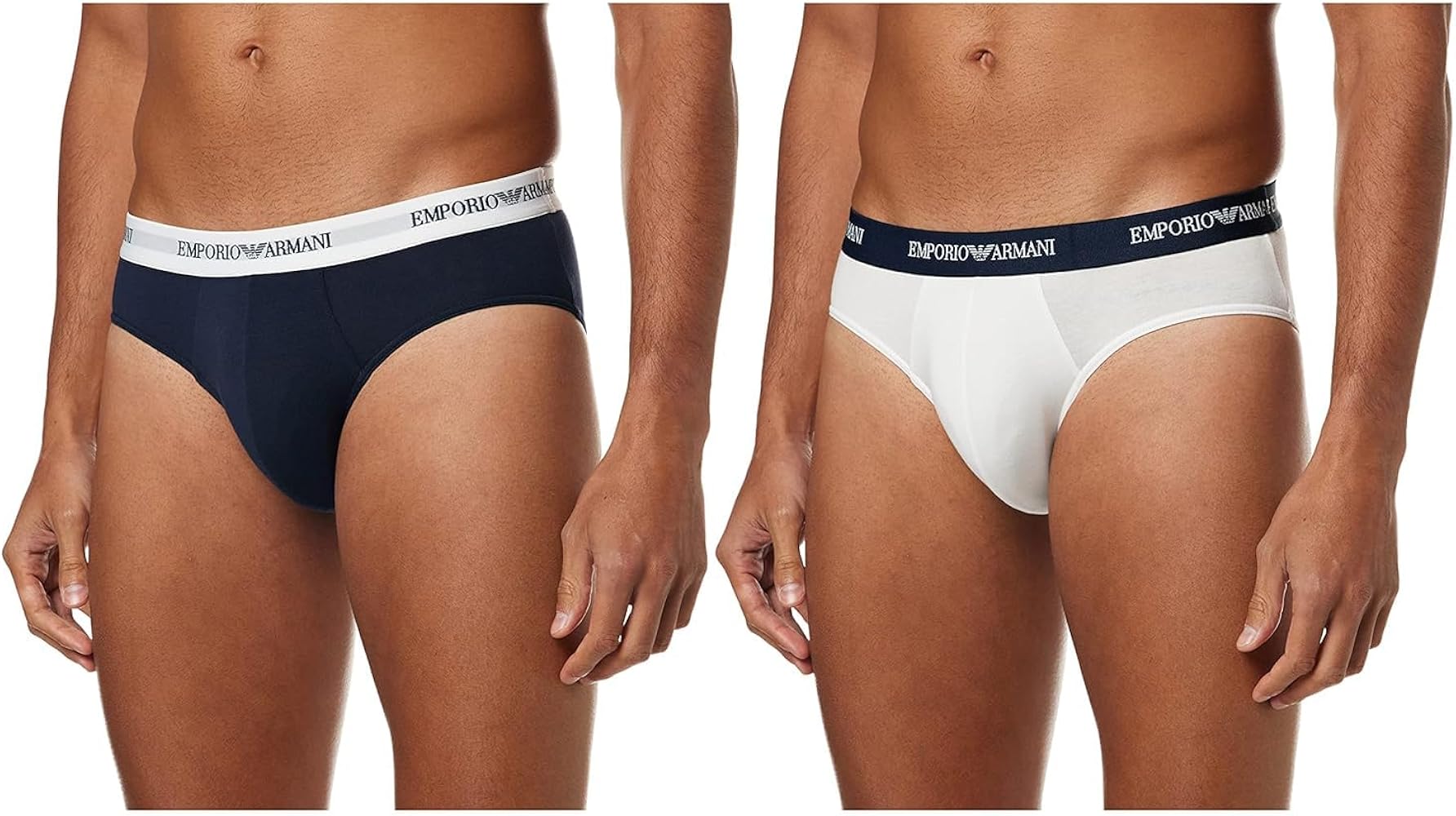 Emporio Armani Men's 2-Pack Cotton Brief