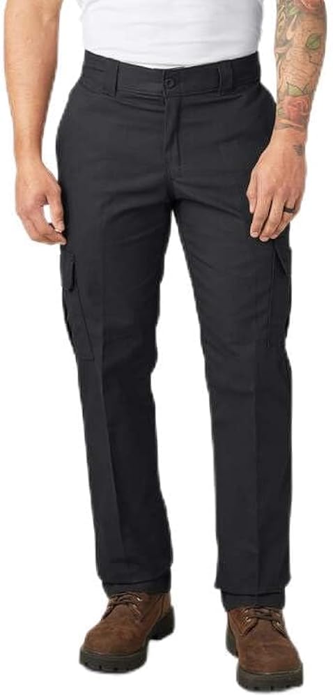 Dickies Men's FLEX Regular Fit Cargo Pants, BLACK