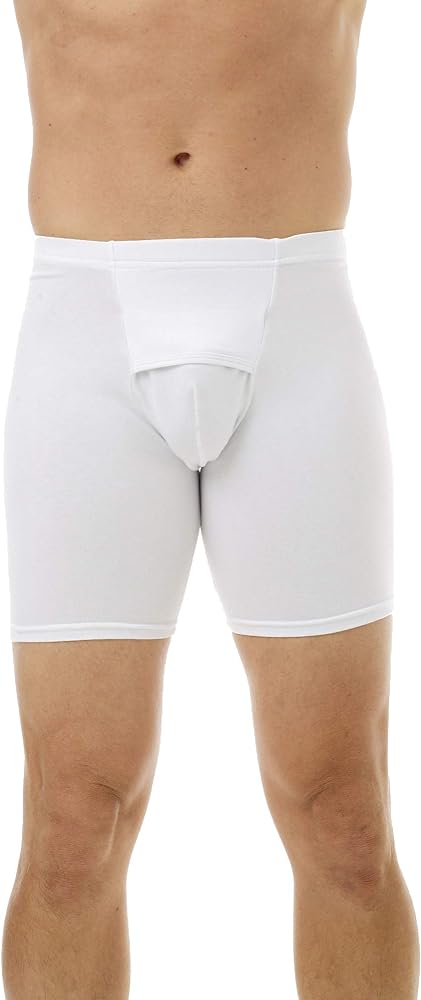 Underworks Cotton Performance Compression Long Boxers