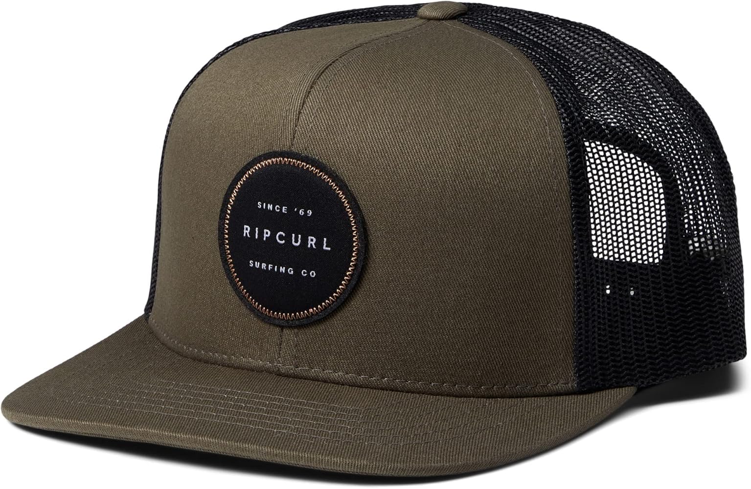 Rip Curl Icons Trucker Hat, Mesh Back Cap Snapback for Men, Adjustable