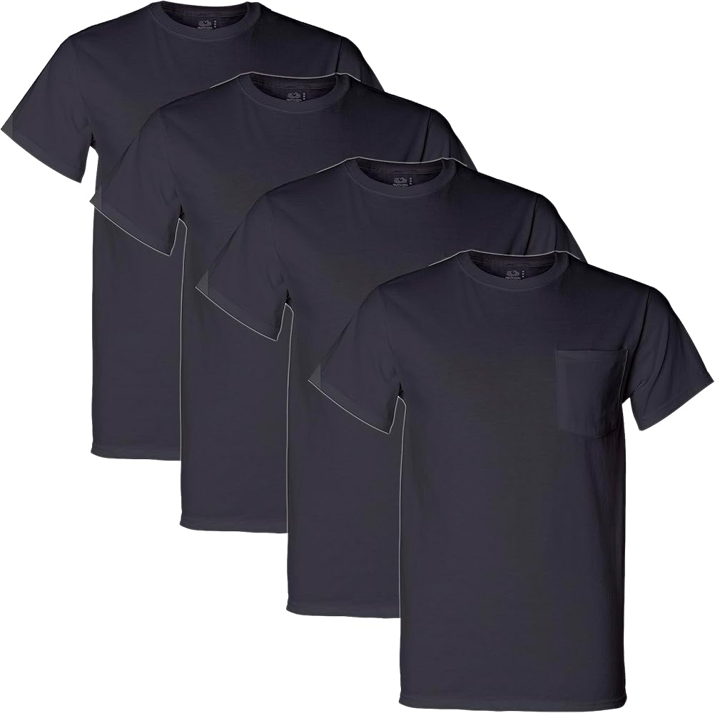 Fruit of the Loom Men's Pocket T-Shirt