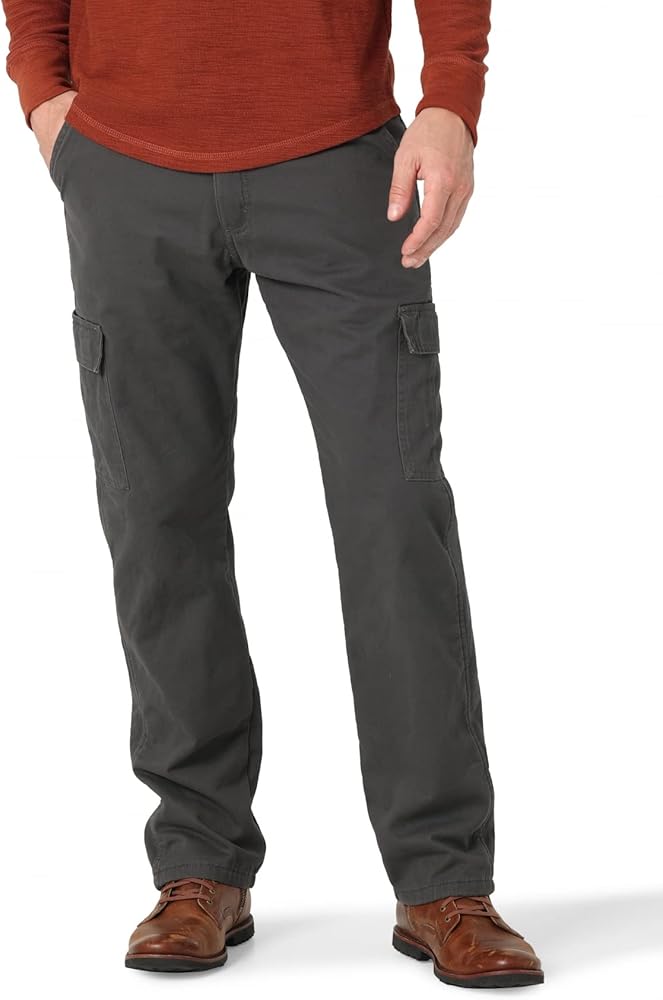 Wrangler Authentics Men's Fleece Lined Cargo Pant