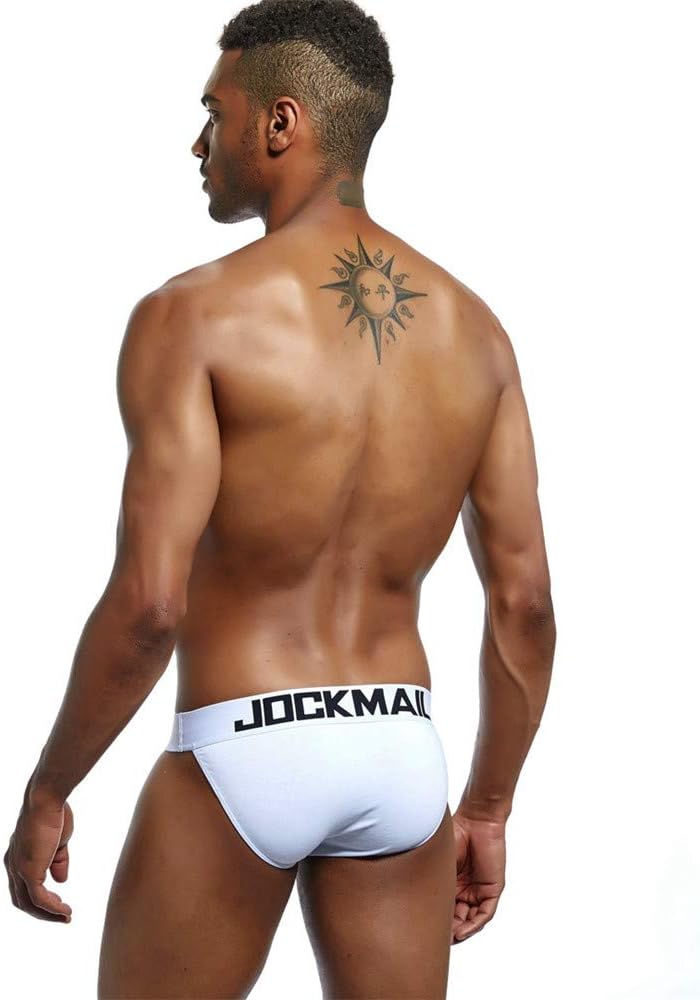 JOCKMAIL Men Cotton Men Underwear Briefs Men Panties Athletic Supporter Male briefs