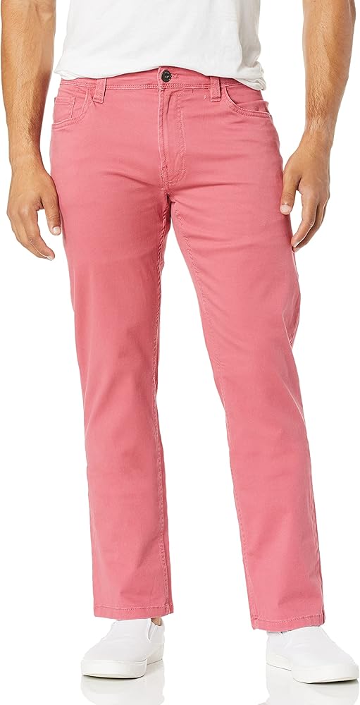 IZOD Men's Saltwater Stretch Flat-Front Chino Pants