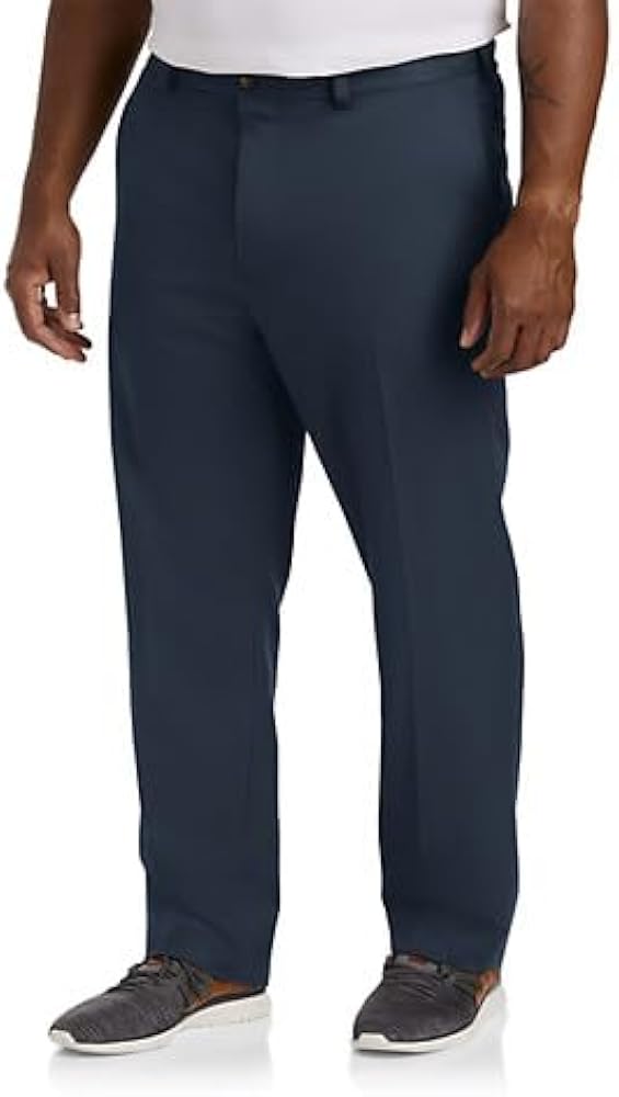 DXL Big + Tall Essentials Men's Big and Tall Microfiber Dress Pants