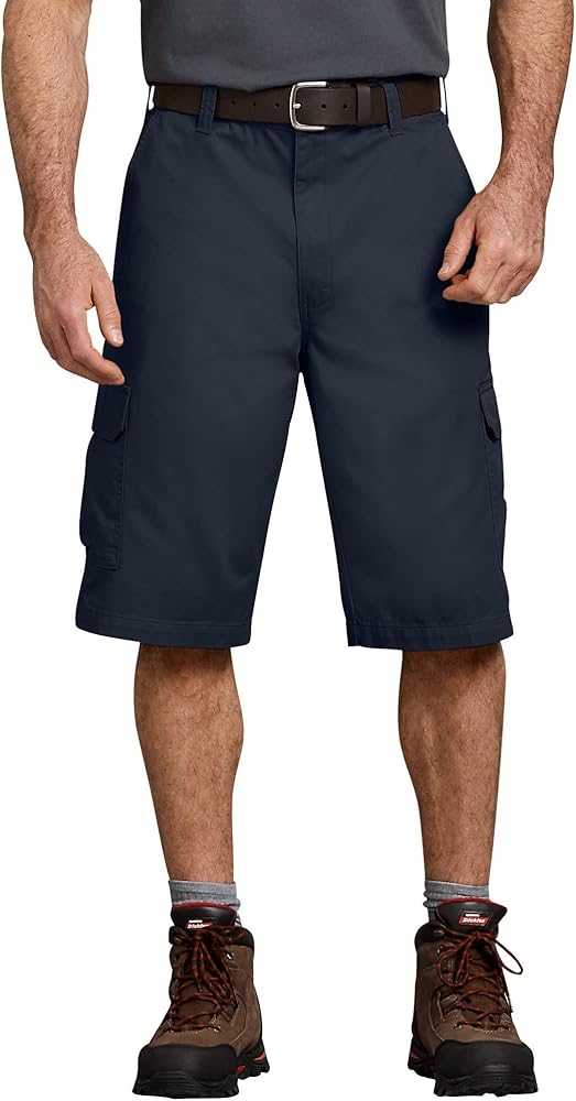 Dickies Men's 13 Inch Loose Fit Cotton Cargo Short