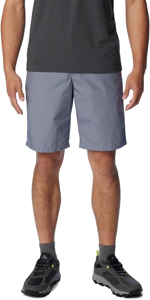 Columbia Men's Washed Out Short, Grey Ash, 42