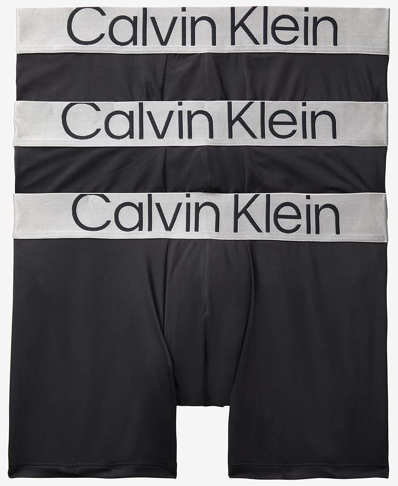 Calvin Klein Men’s Reconsidered Steel Micro 3-Pack Boxer Brief