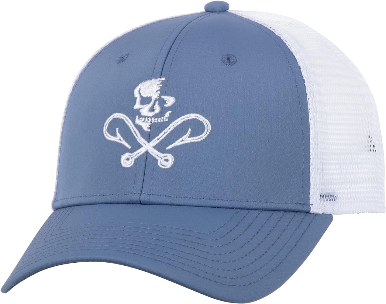 Salt Life Men's Skull and Hooks Mesh Hat