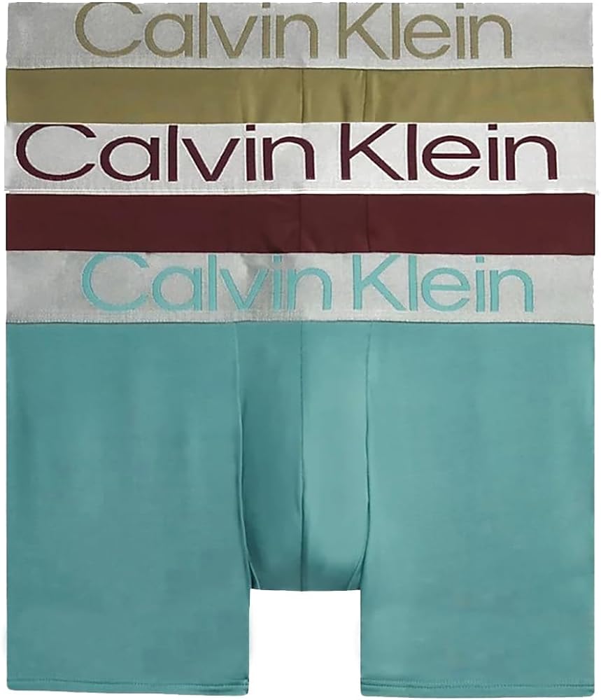 Calvin Klein mens Reconsidered Steel Micro 3-pack Boxer Brief