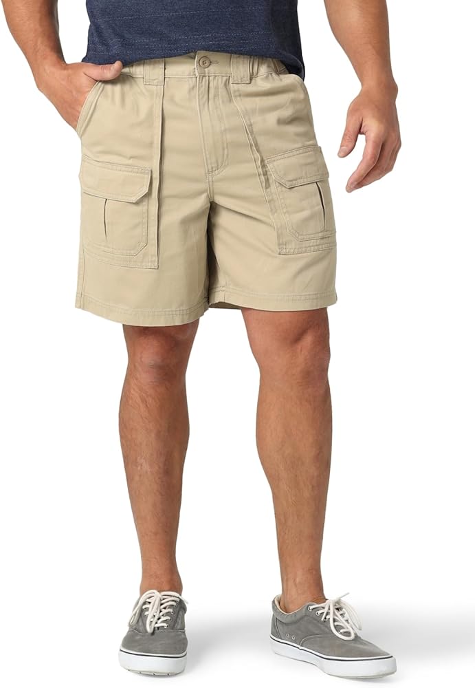 Lee Men's Side Elastic 7.5" Cargo Short