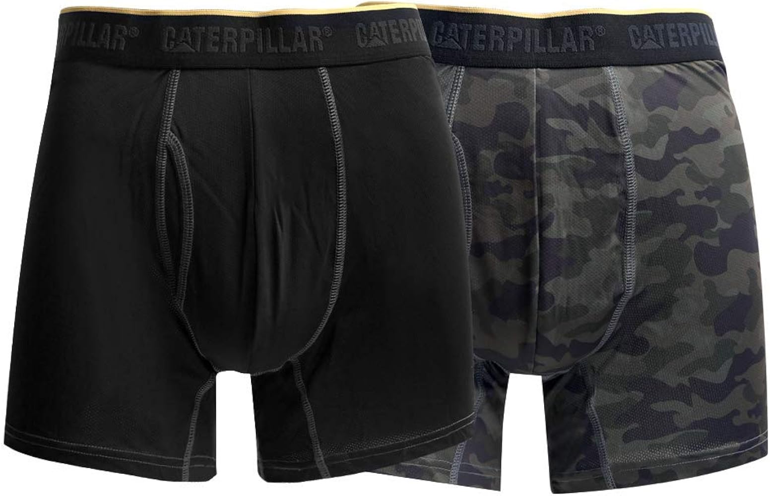 Caterpillar Men's 2-Pack Sport Mesh Boxer Brief