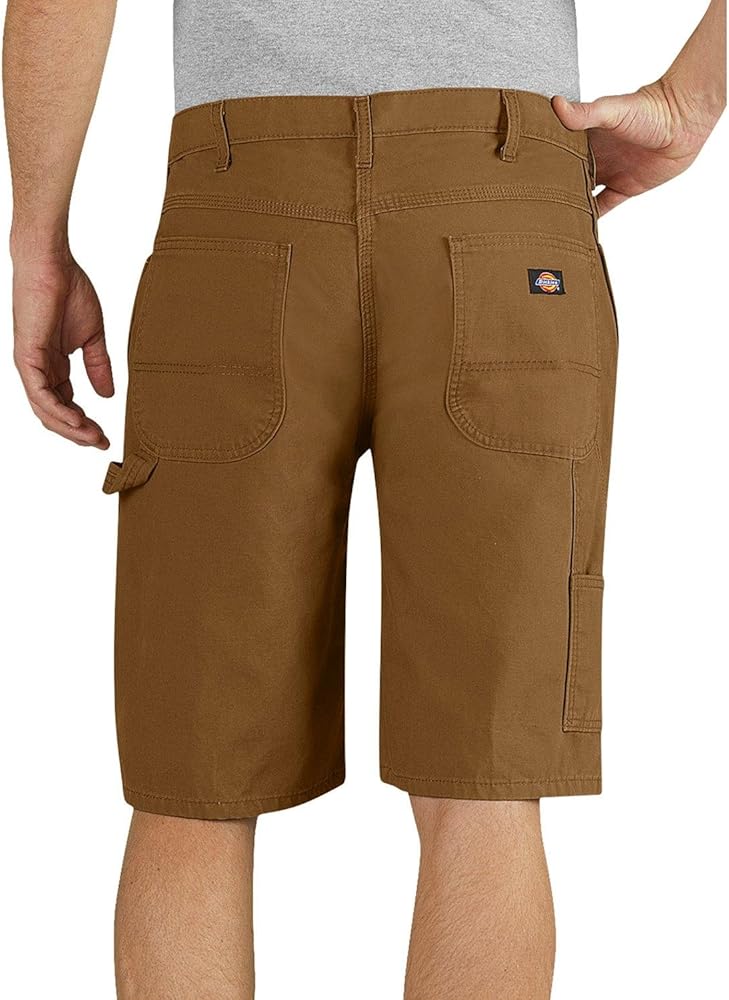 Dickies Men's 11 Inch Lightweight Duck Carpenter Short