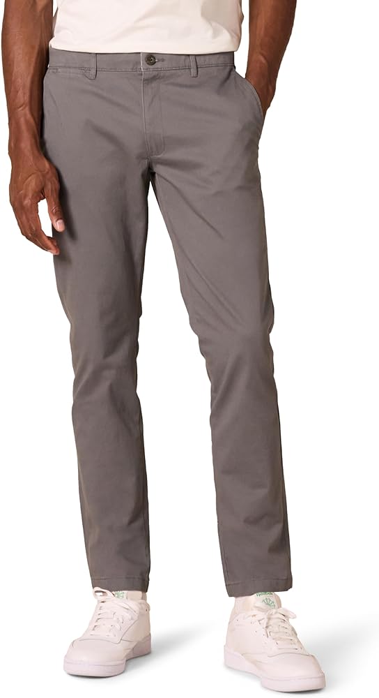 Amazon Essentials Men's Skinny-Fit Washed Comfort Stretch Chino Pant (Previously Goodthreads)