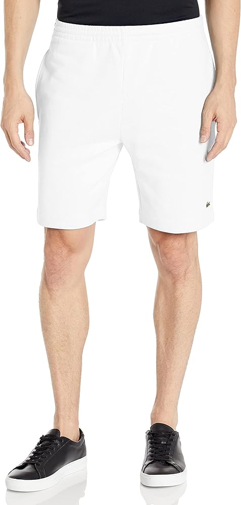 Lacoste Mens Organic Brushed Cotton Fleece Shorts