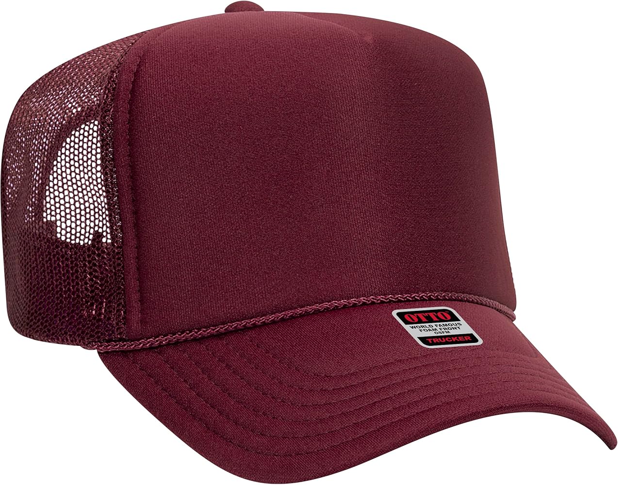 The World's Greatest Trucker Hat Blank - 109 Available Colors - Wholesale and Bulk Classic High Crown Mesh Back Trucker Hat