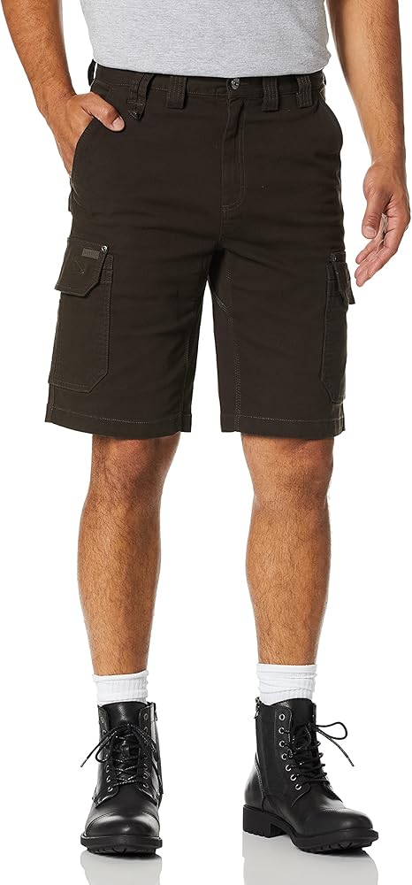 Smith's Workwear Men's Stretch Canvas Cargo Utility Short