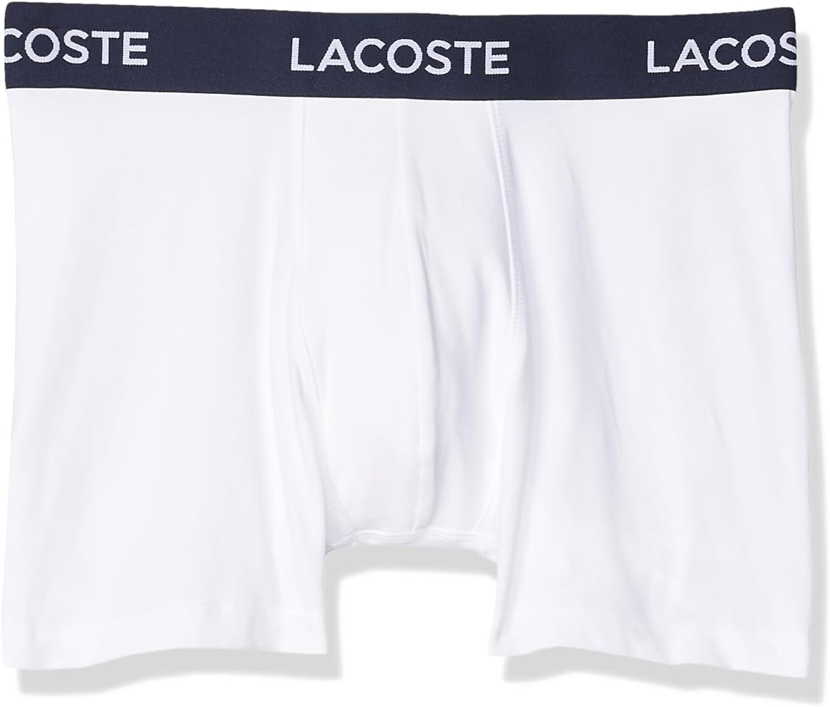 Lacoste Men's 5-Pack Regular Fit Boxer Briefs