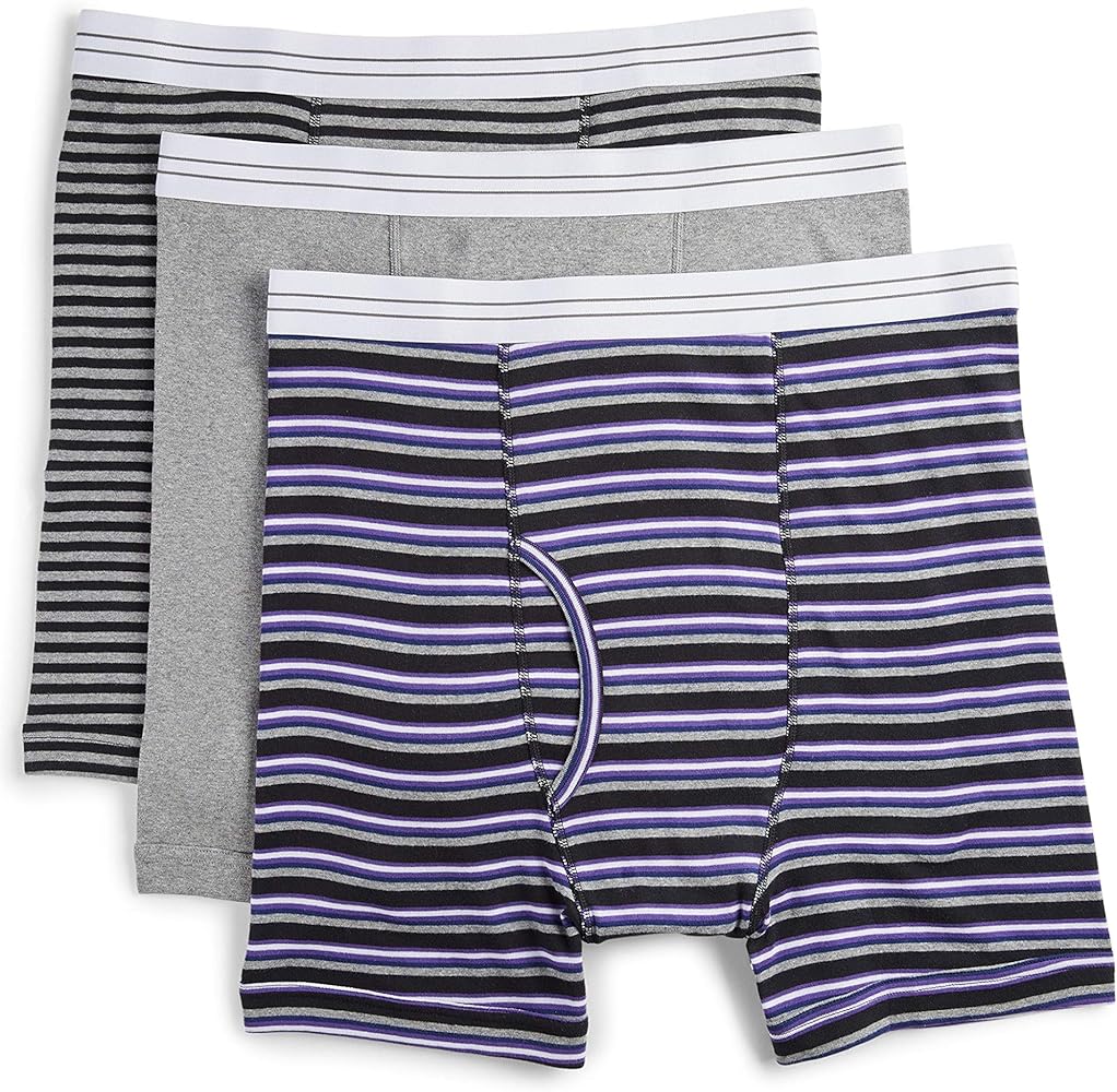 Harbor Bay by DXL Big and Tall 3-Pack Assorted Boxer Briefs