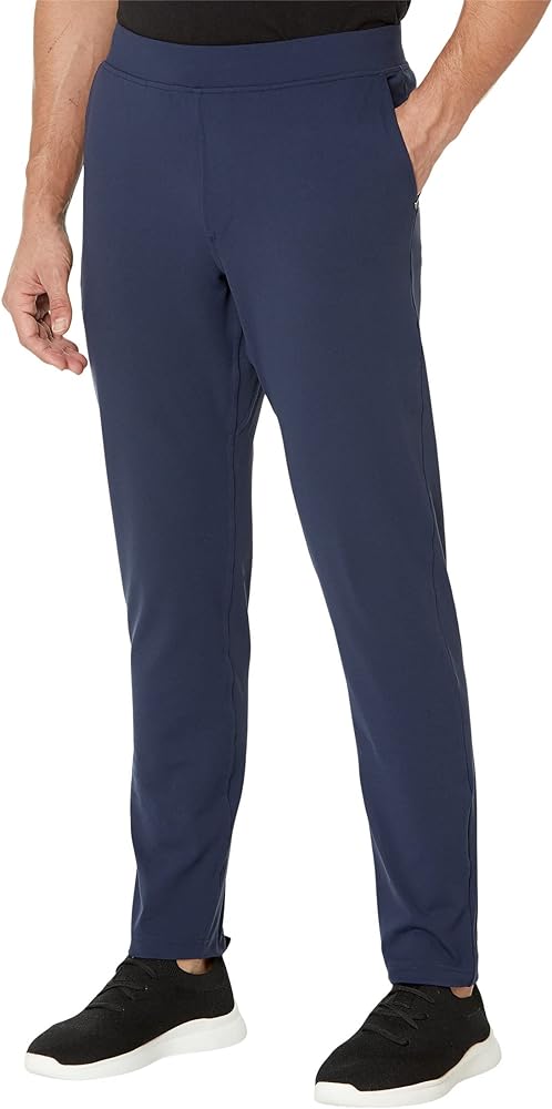 Skechers Mens Go Walk Slip Ins Stretchable Tapered Leg Pants