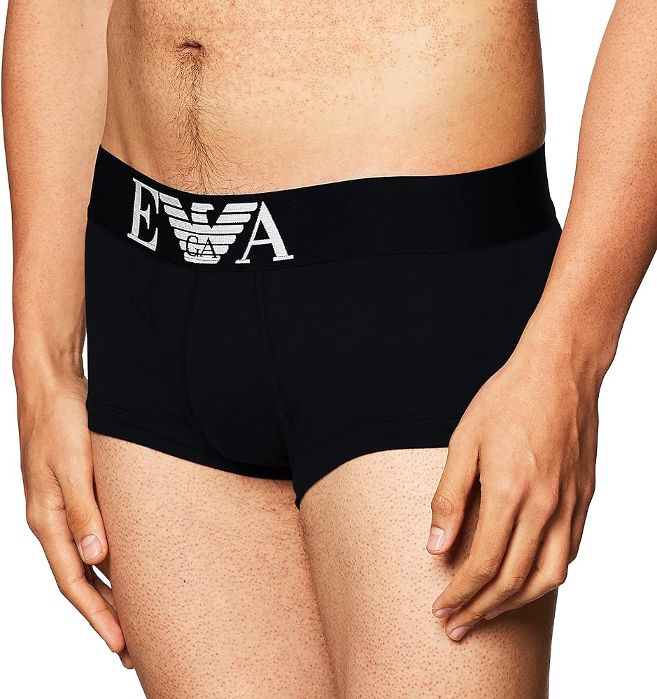 Emporio Armani Men's Cotton Stretch Trunk