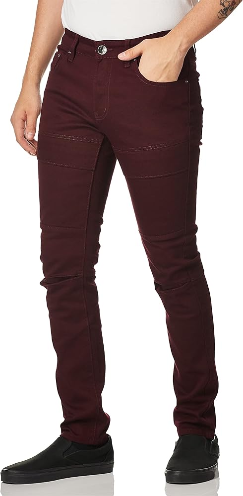 WT02 Men's Rip Stretch Twill Biker Pants