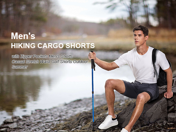 MEN''S HIKING CARGO SHORTS