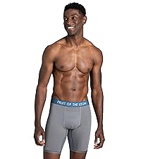 Men''s Getaway Collectio Long Leg Boxer Brief, Assorted 3 Pack