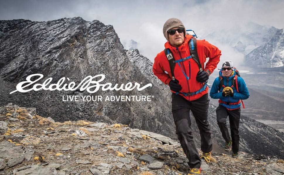 Live your adventure in Eddie Bauer Flex Chinos