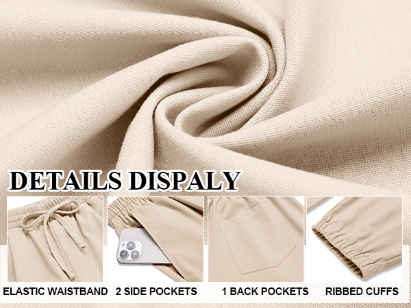 mens linen pants