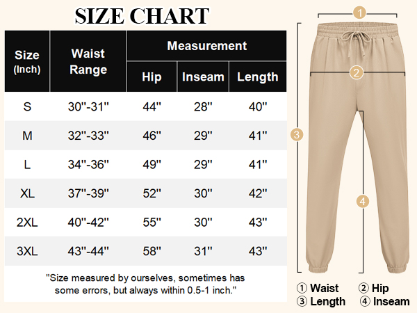 mens causal pants