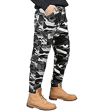 cargo pants camo gray