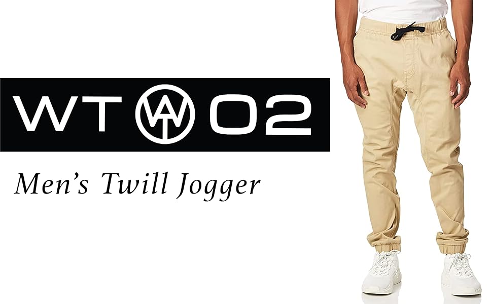 9091-3331 Twill Jogger