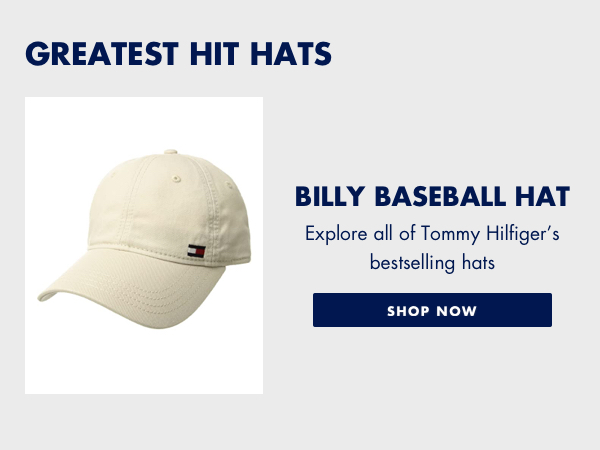 TOMMY''S GREATEST HIT HATS: The Billy Baseball Cap