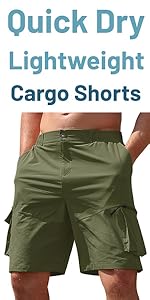 green cargo shorts