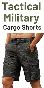 camo cargo shorts