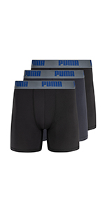 PUMA 3 Pack Boxer Briefs