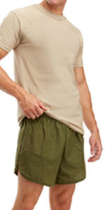 Soffe Men''s running short, gym, workout