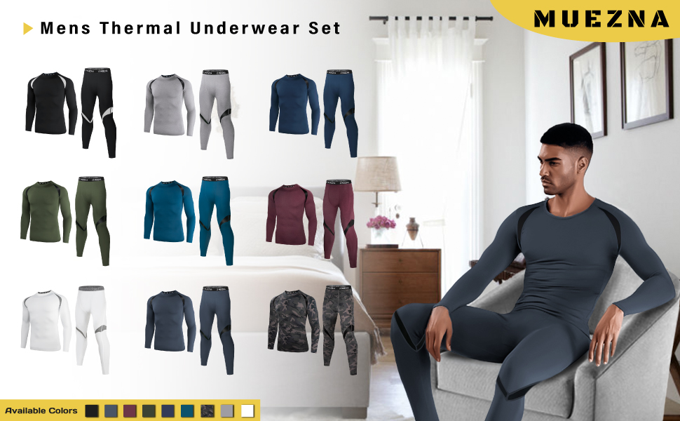 Muezna long johns for men