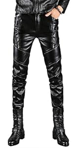 biker leather pants